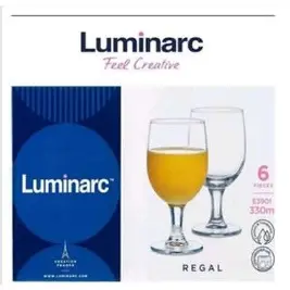 Verre Luminarc x6