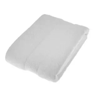 Serviette 100%coton Blanc 100x150cm