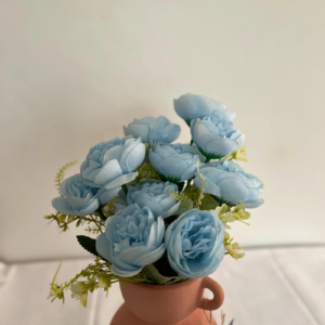 Bouquet de Fleur Bleu clair